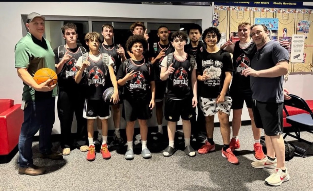 Goodfellas players and coaches together in a group photo